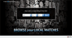 Desktop Screenshot of findmymatches.com